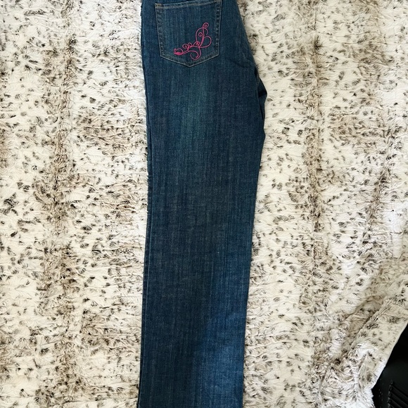 Disney Vintage Minnie Mouse Boot Cut Jeans - Picture 2 of 4